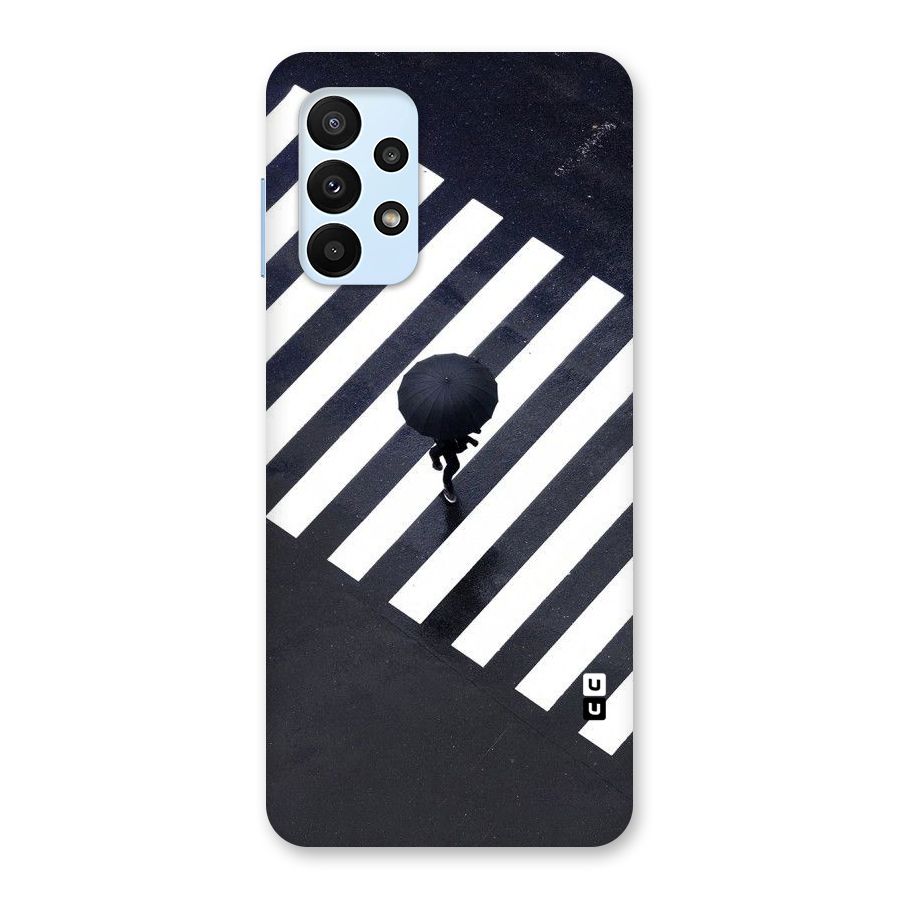 Zebra Walking Back Case for Galaxy A23
