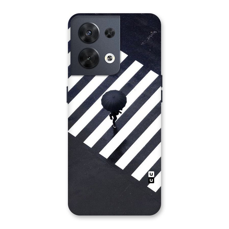 Zebra Walking Back Case for Oppo Reno8 5G