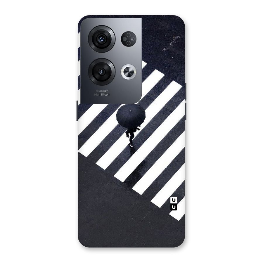 Zebra Walking Back Case for Oppo Reno8 Pro 5G