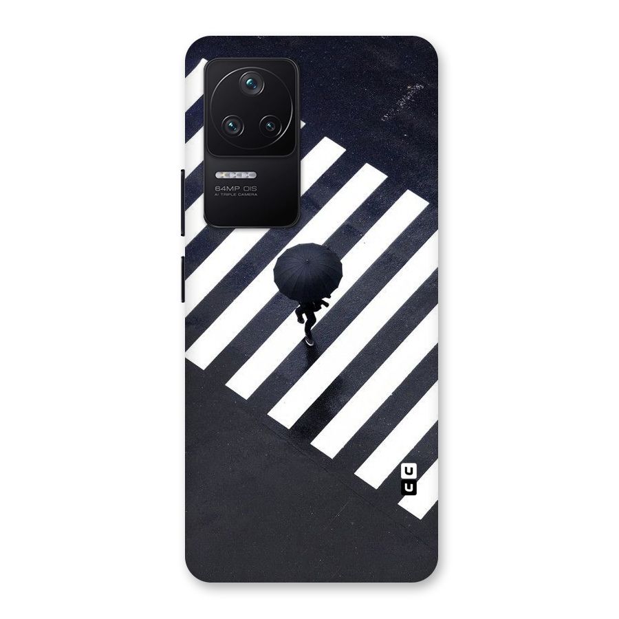 Zebra Walking Back Case for Poco F4 5G
