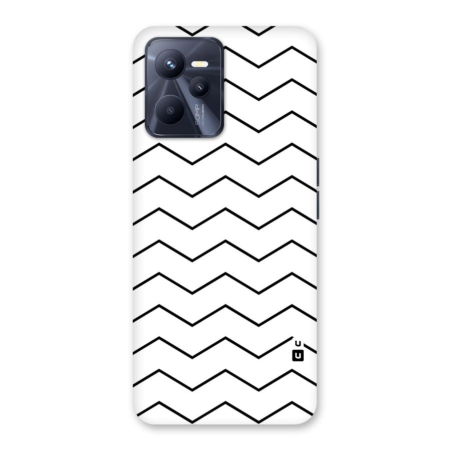 ZigZag Simple Classic Lines Back Case for Realme C35
