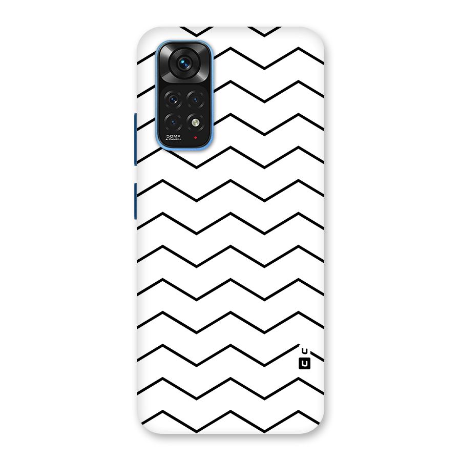 ZigZag Simple Classic Lines Back Case for Redmi Note 11S