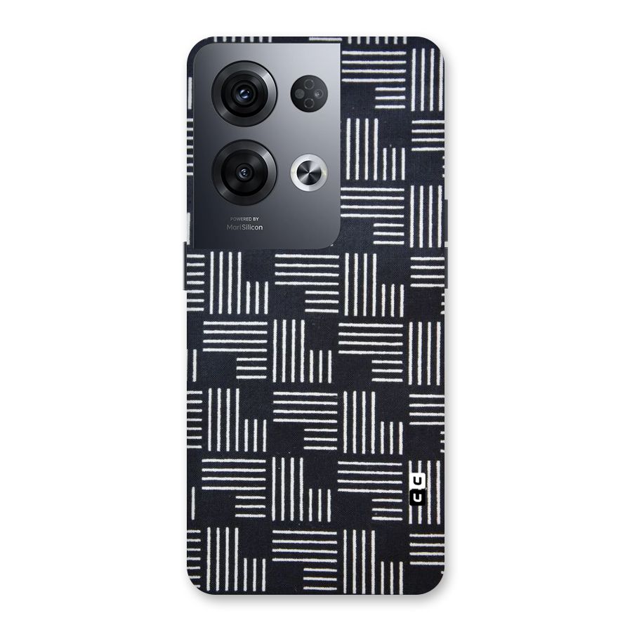Zig Zag Hierarchy Back Case for Oppo Reno8 Pro 5G