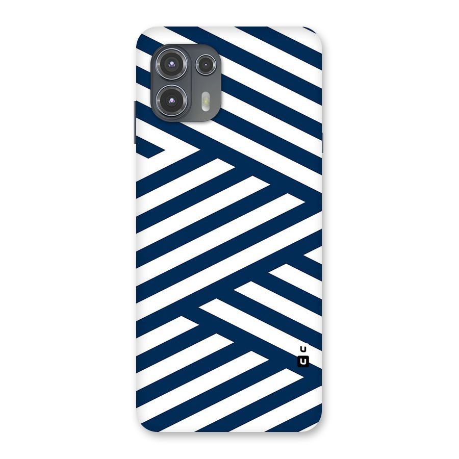 Zip Zap Pattern Back Case for Motorola Edge 20 Fusion