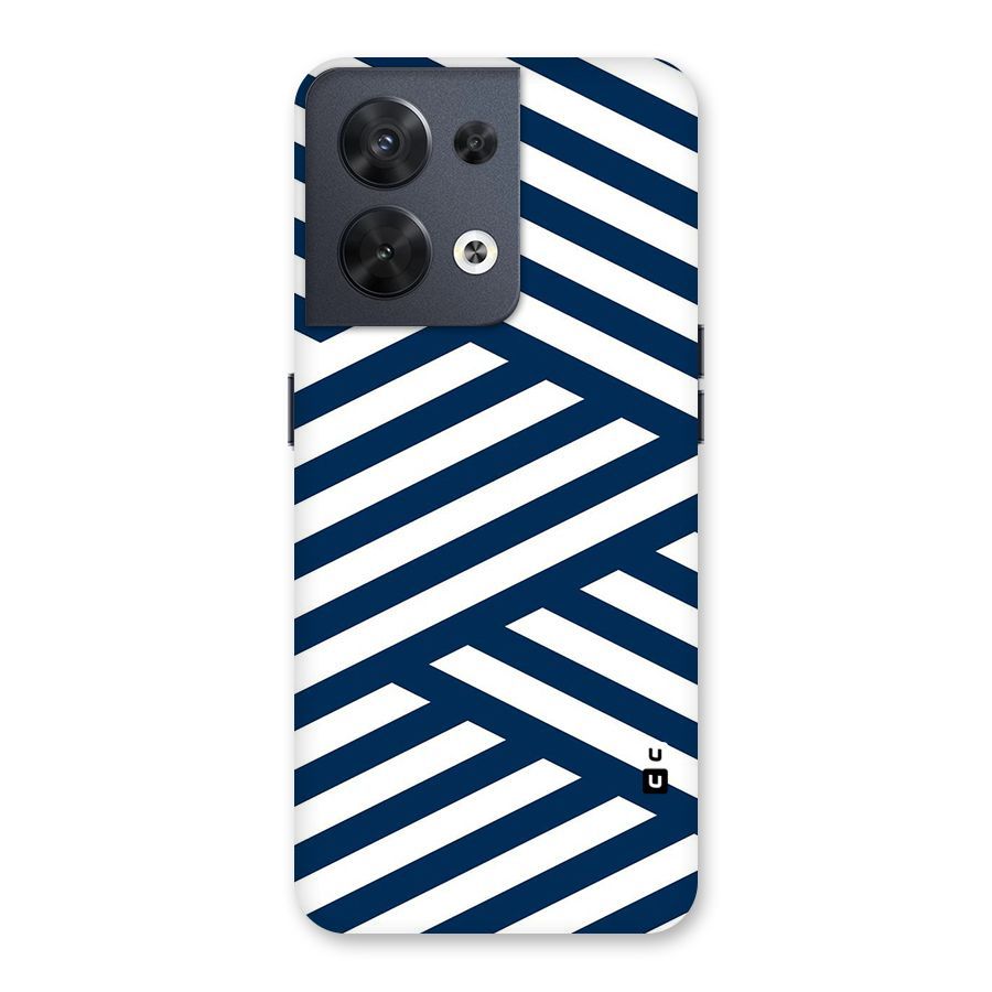 Zip Zap Pattern Back Case for Oppo Reno8 5G