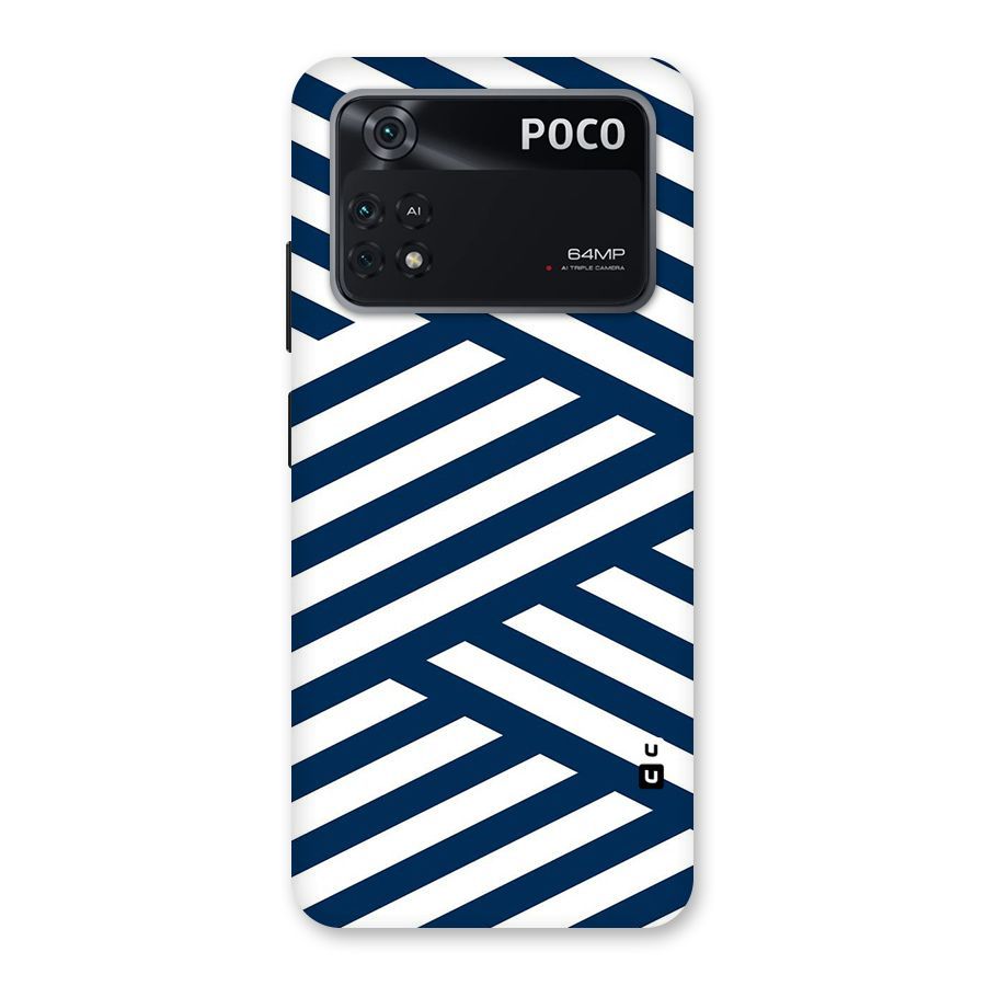 Zip Zap Pattern Back Case for Poco M4 Pro 4G