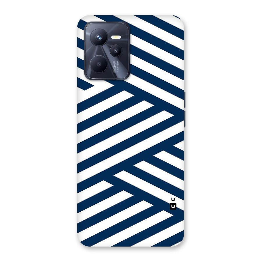 Zip Zap Pattern Back Case for Realme C35