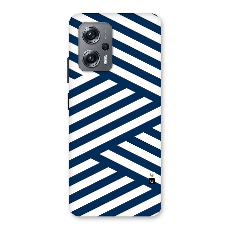 Zip Zap Pattern Back Case for Redmi K50i