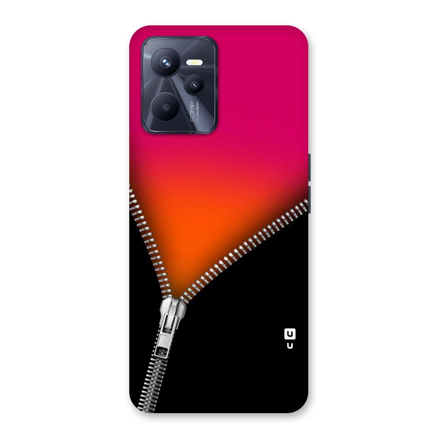 Zipper Print Back Case for Realme C35