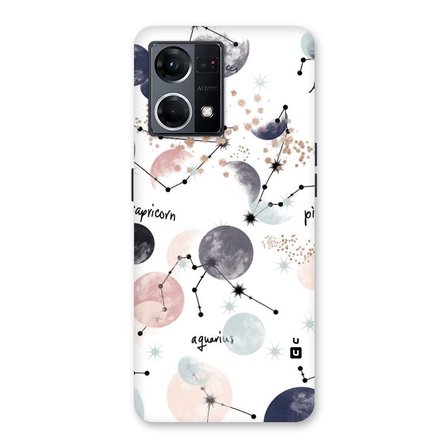 Zodiac Glass Back Case for Oppo F21 Pro 5G