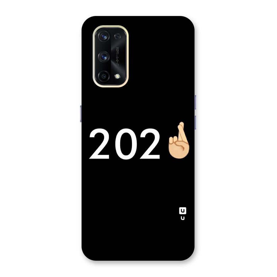 2021 Fingers Crossed Glass Back Case for Realme X7 Pro