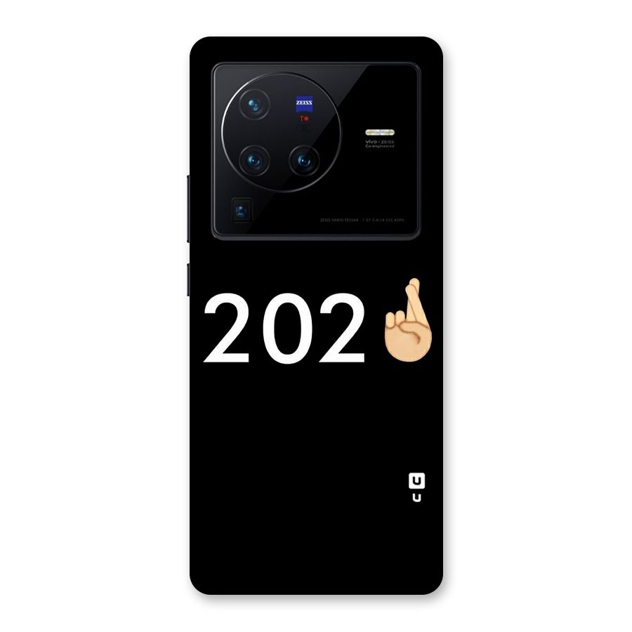 2021 Fingers Crossed Back Case for Vivo X80 Pro