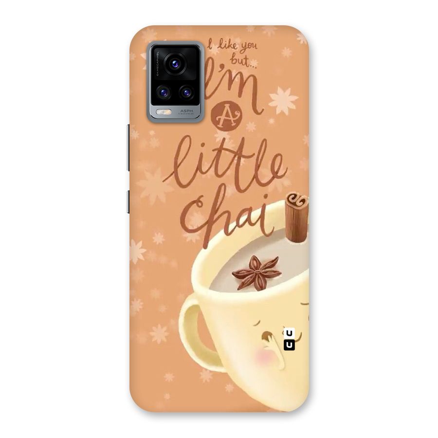 A Little Chai Back Case for Vivo V20