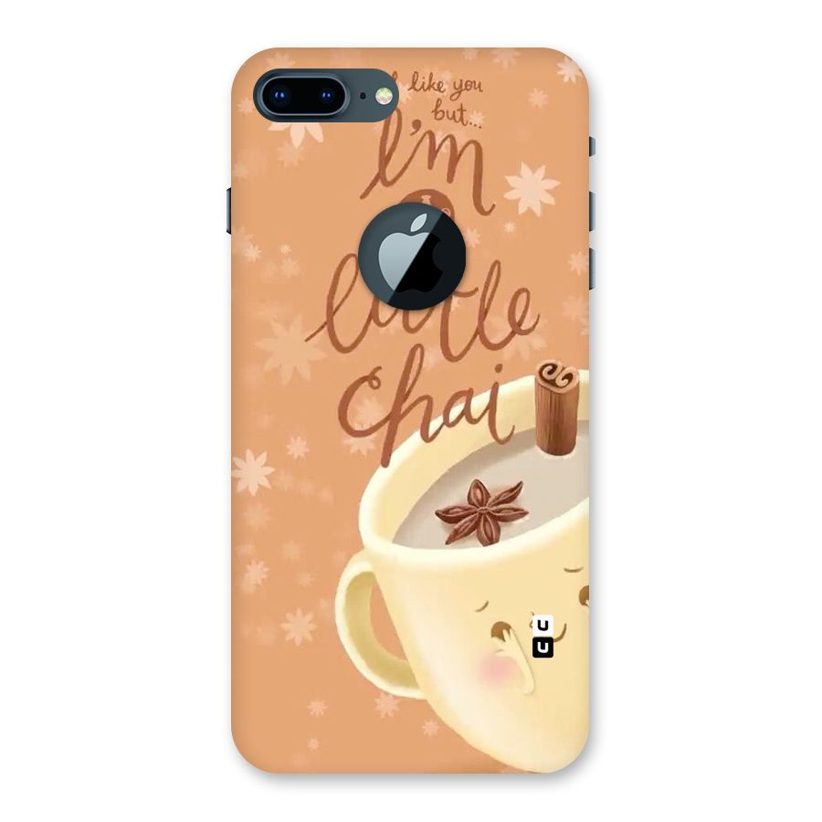 A Little Chai Back Case for iPhone 7 Plus Logo Cut