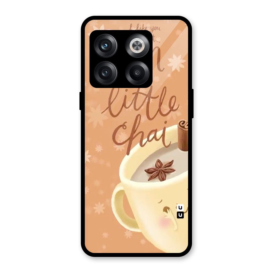 A Little Chai Glass Back Case for OnePlus 10T