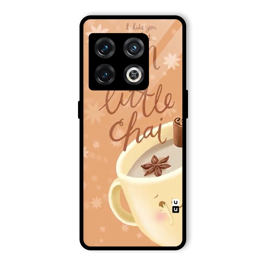 A Little Chai Glass Back Case for OnePlus 10 Pro 5G