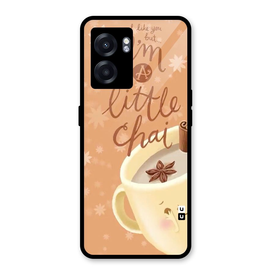 A Little Chai Glass Back Case for Realme Narzo 50 5G