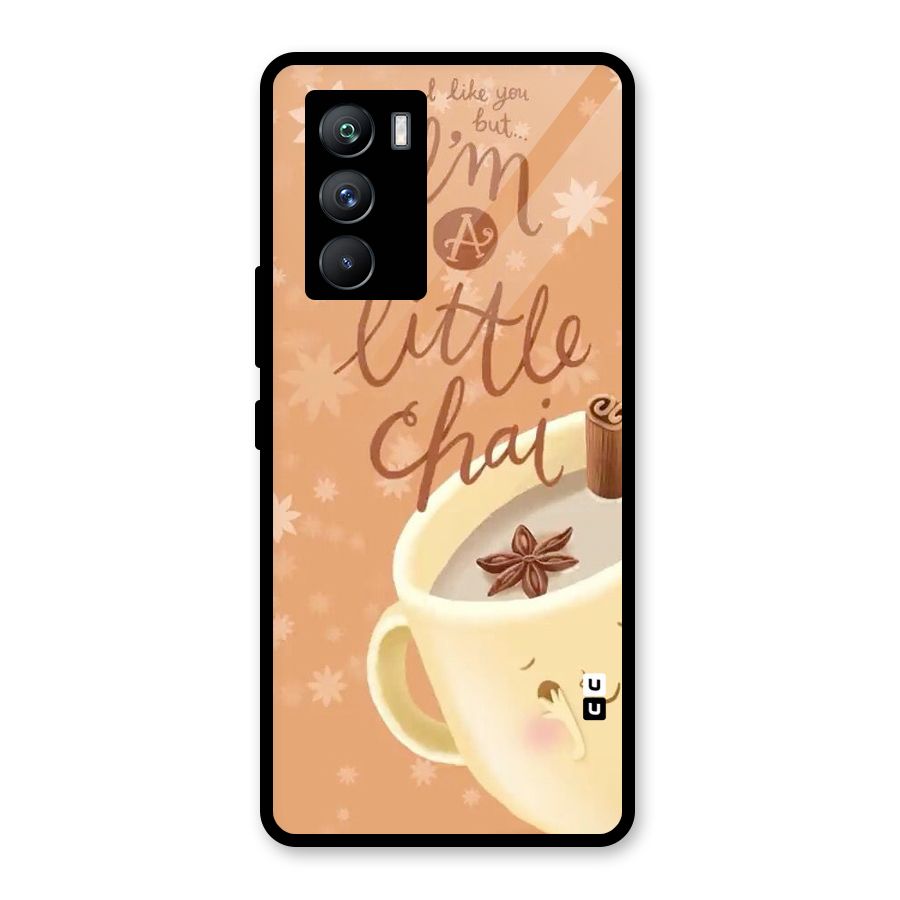 A Little Chai Glass Back Case for Vivo iQOO 9 SE
