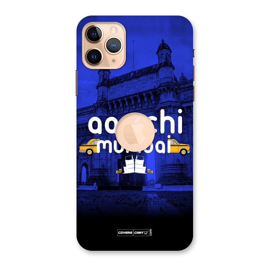 Aamchi Mumbai Back Case for iPhone 11 Pro Max Logo Cut
