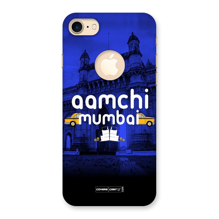 Aamchi Mumbai Back Case for iPhone 7 Logo Cut