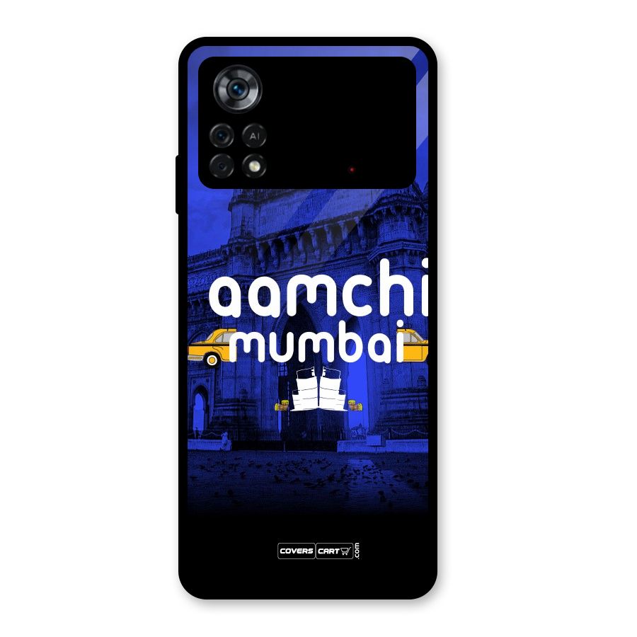 Aamchi Mumbai Glass Back Case for Poco X4 Pro 5G