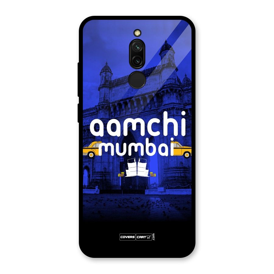 Aamchi Mumbai Glass Back Case for Redmi 8