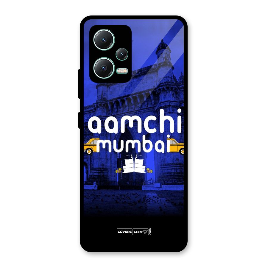 Aamchi Mumbai Glass Back Case for Redmi Note 12 5G