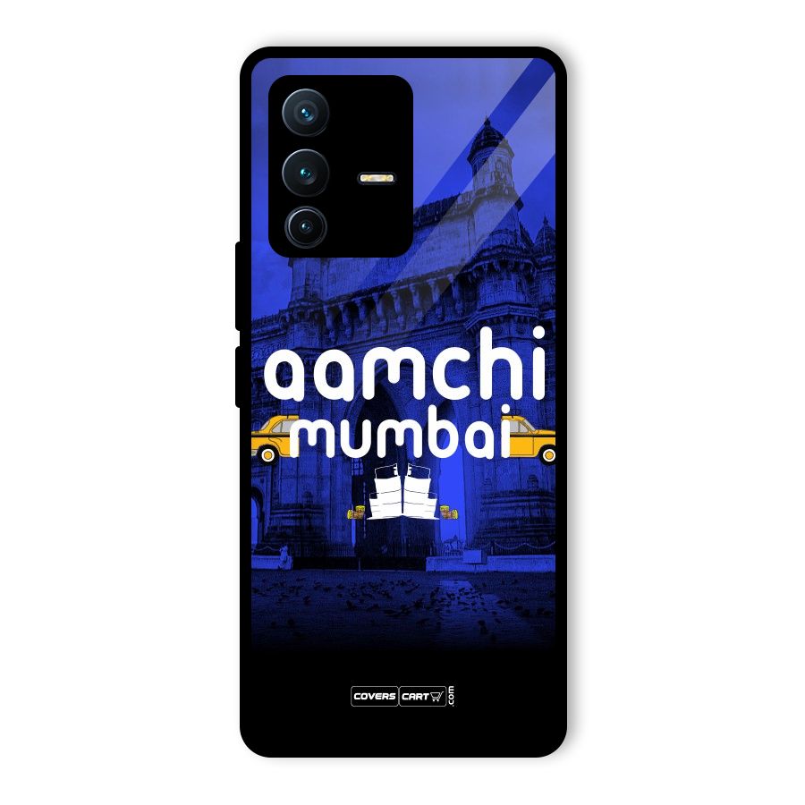 Aamchi Mumbai Glass Back Case for Vivo V23 Pro