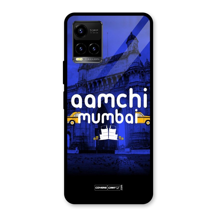 Aamchi Mumbai Glass Back Case for Vivo Y21A