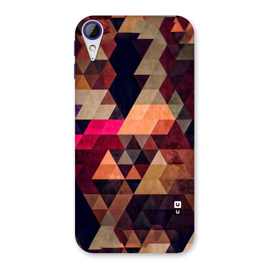Abstract Beauty Triangles Back Case for Desire 830