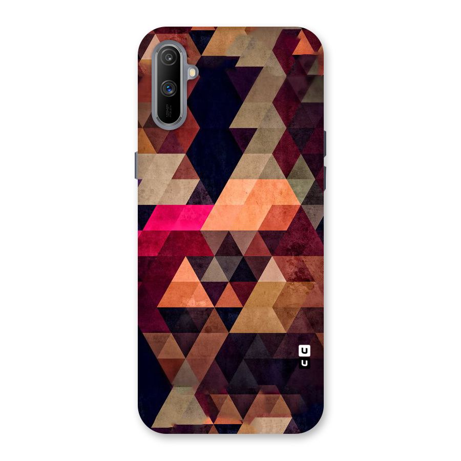 Abstract Beauty Triangles Back Case for Realme C3