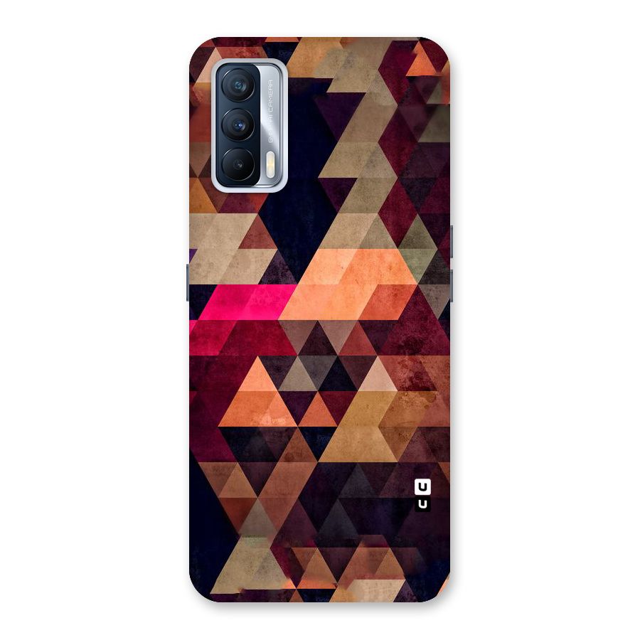 Abstract Beauty Triangles Back Case for Realme X7