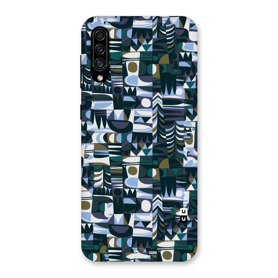 Abstract Blues Back Case for Galaxy A30s