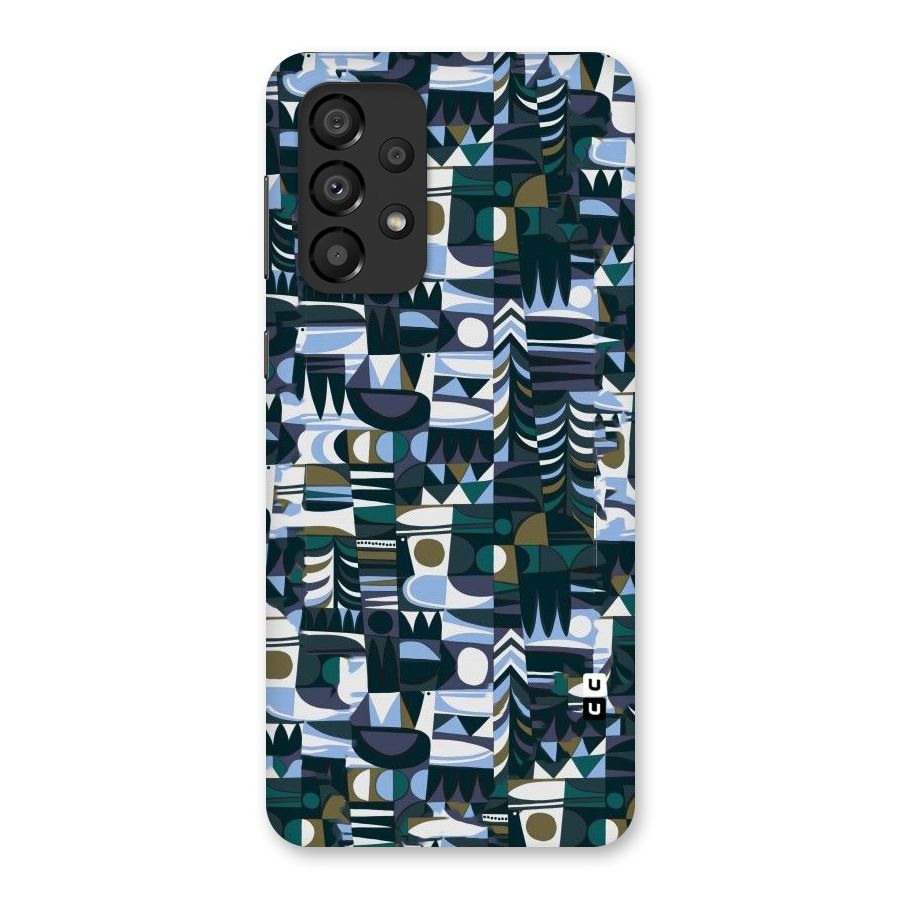 Abstract Blues Back Case for Galaxy A33 5G