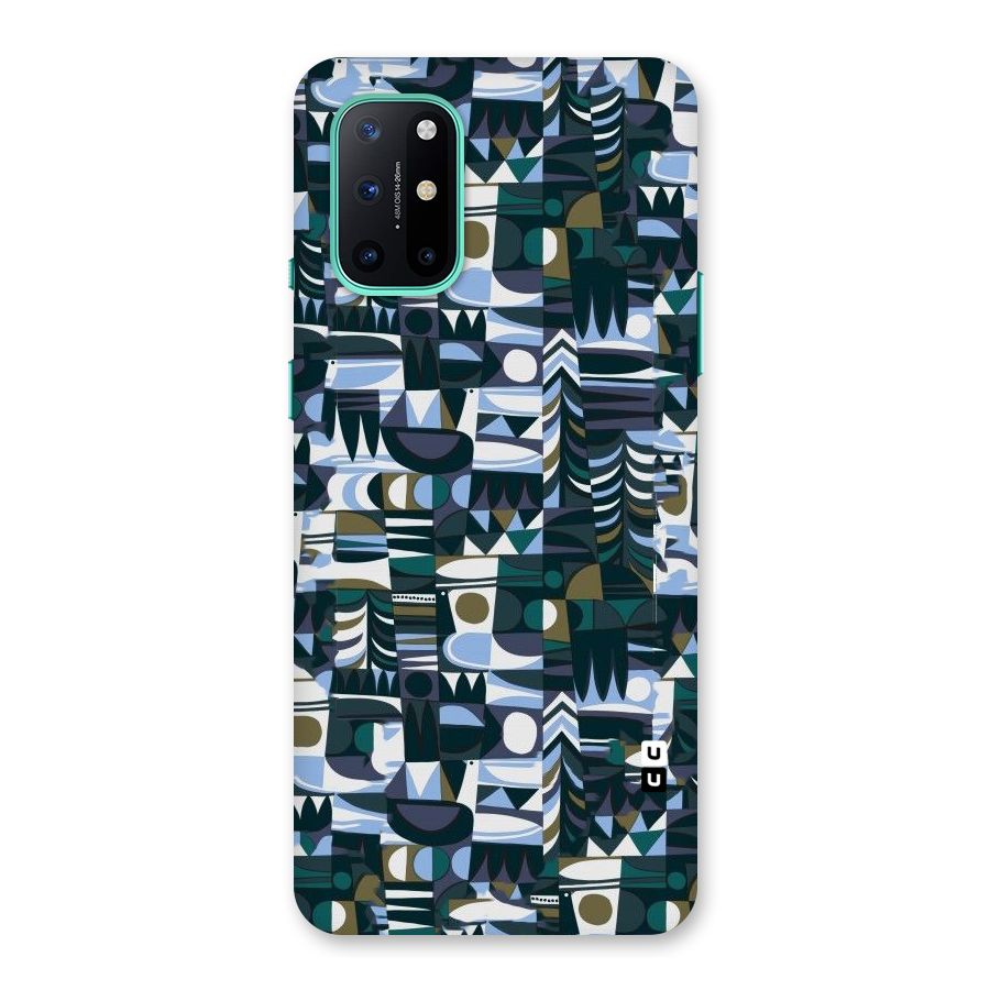 Abstract Blues Back Case for OnePlus 8T