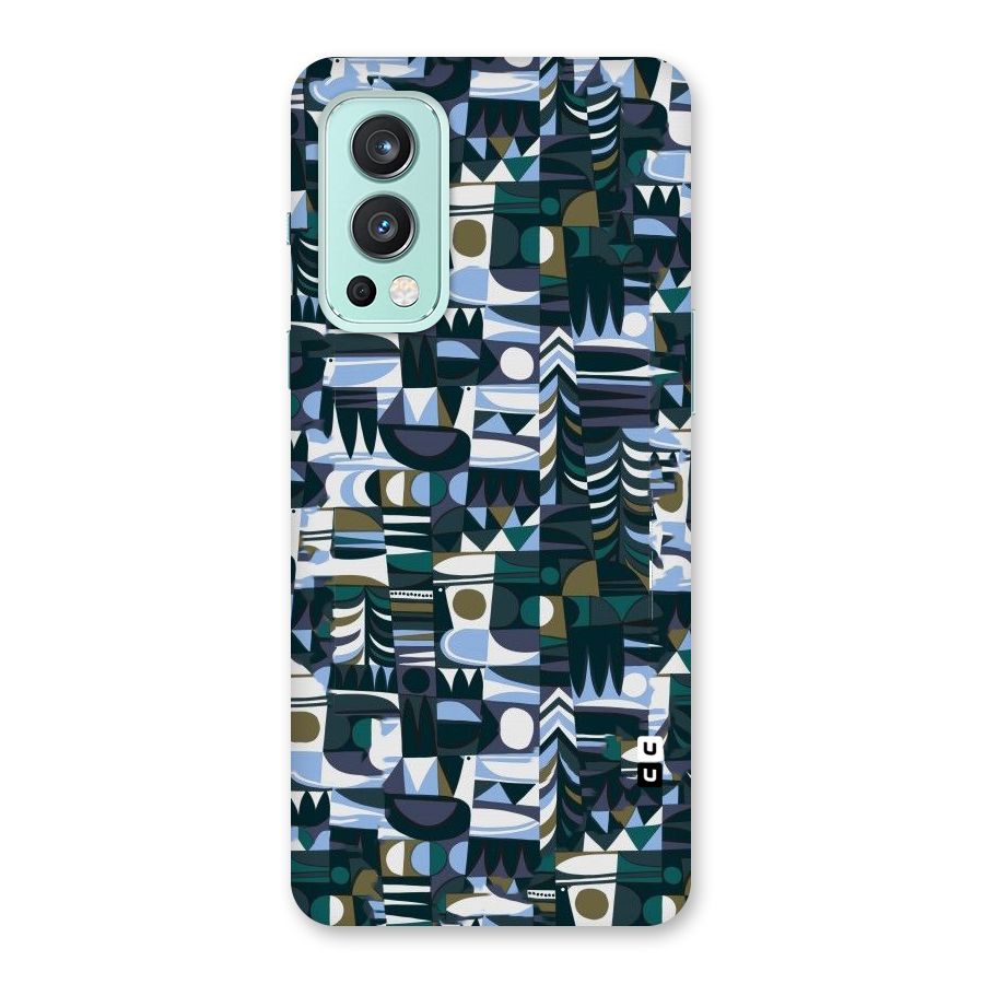 Abstract Blues Back Case for OnePlus Nord 2 5G