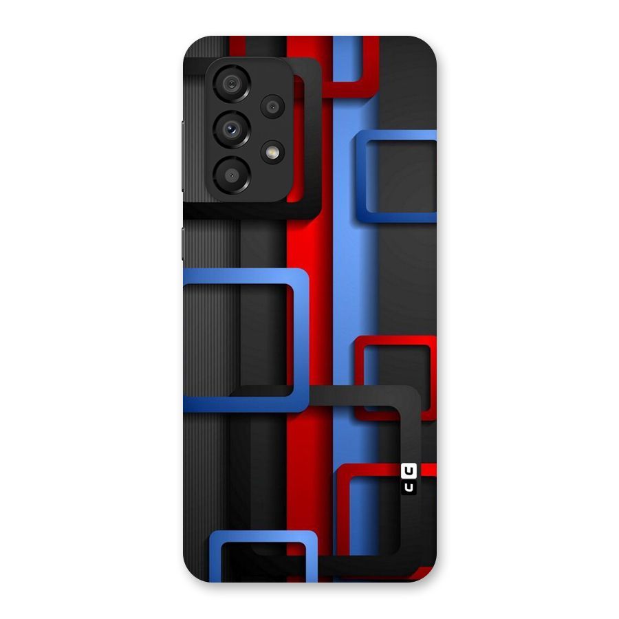 Abstract Box Back Case for Galaxy A33 5G