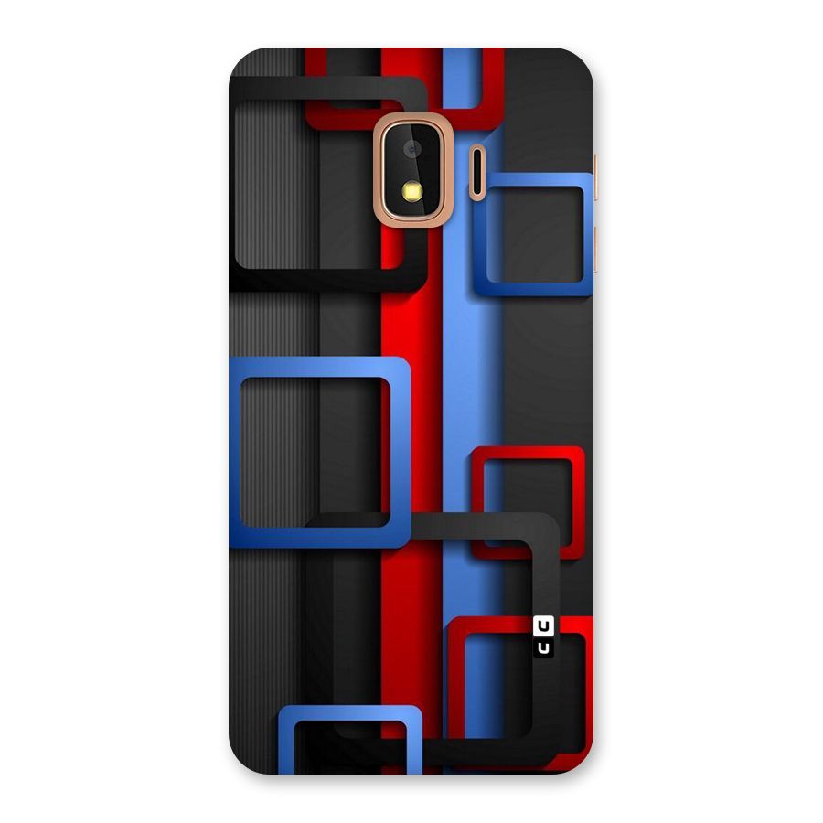 Abstract Box Back Case for Galaxy J2 Core