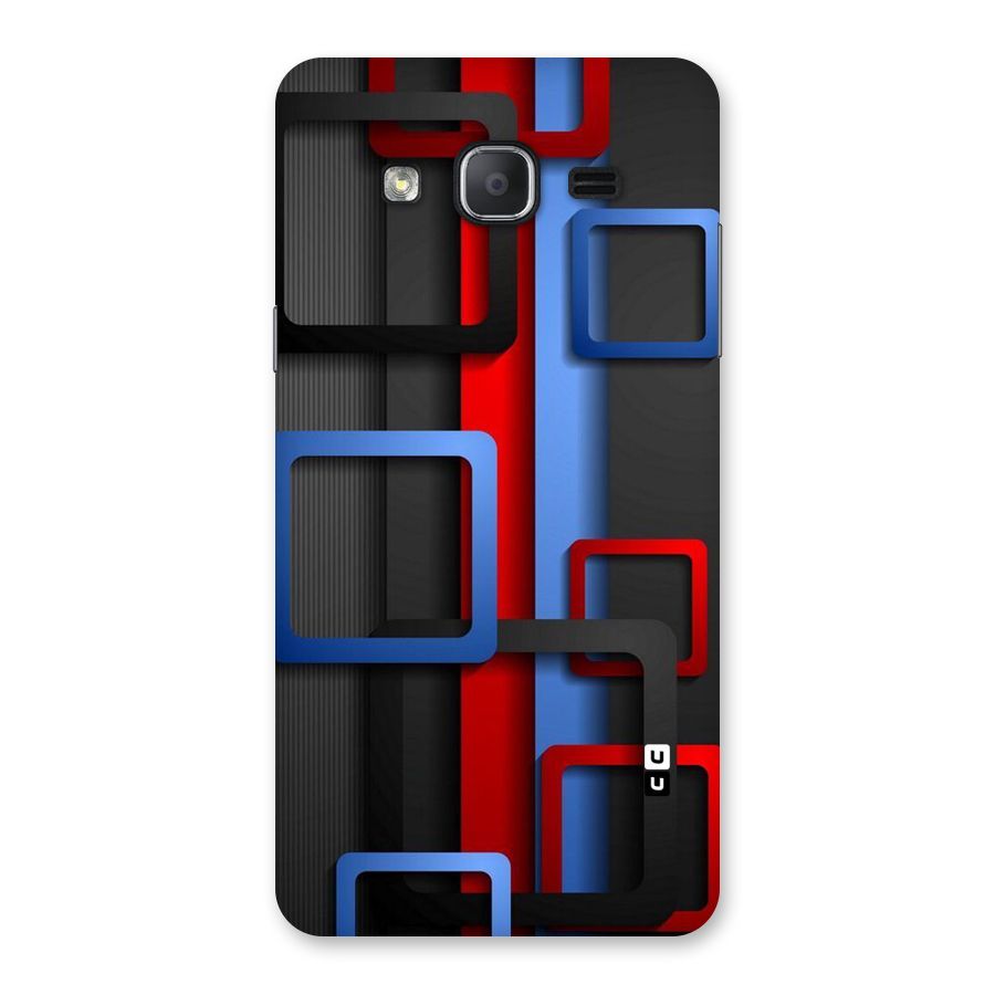 Abstract Box Back Case for Galaxy On7 2015
