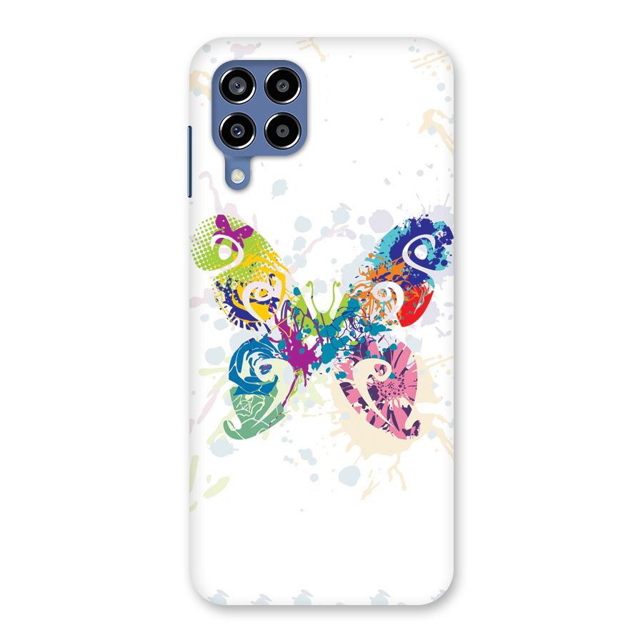 Abstract Butterfly Back Case for Galaxy M53 5G