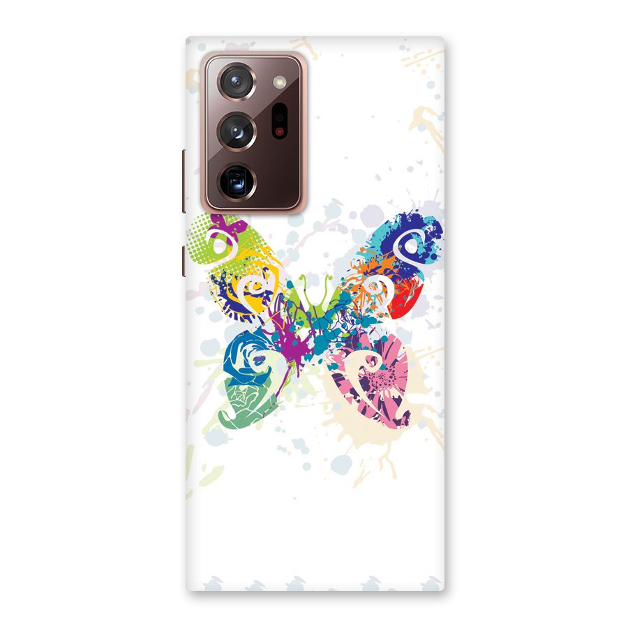 Abstract Butterfly Back Case for Galaxy Note 20 Ultra