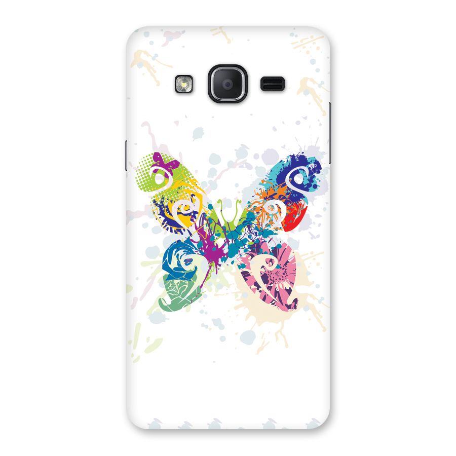 Abstract Butterfly Back Case for Galaxy On7 2015