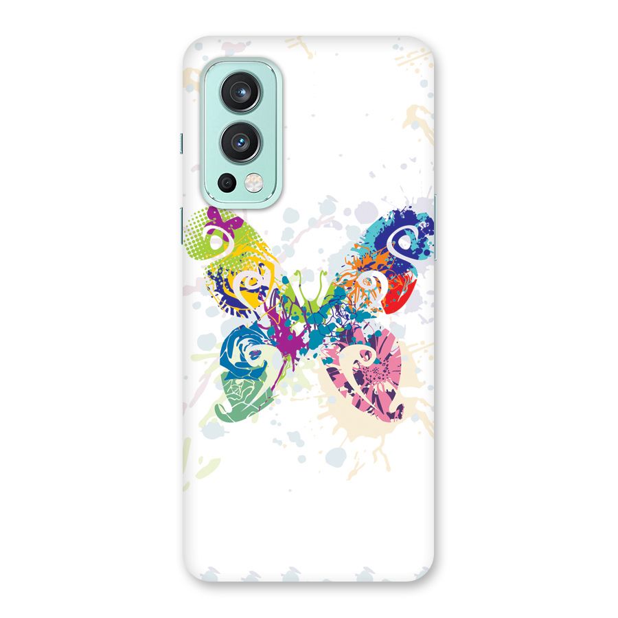 Abstract Butterfly Back Case for OnePlus Nord 2 5G