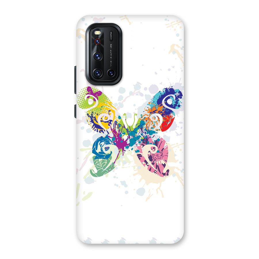 Abstract Butterfly Back Case for Vivo V19