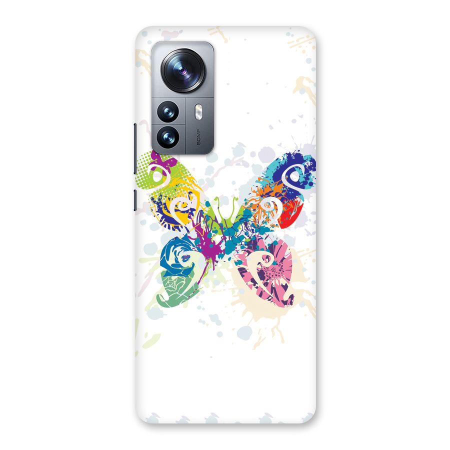 Abstract Butterfly Back Case for Xiaomi 12 Pro