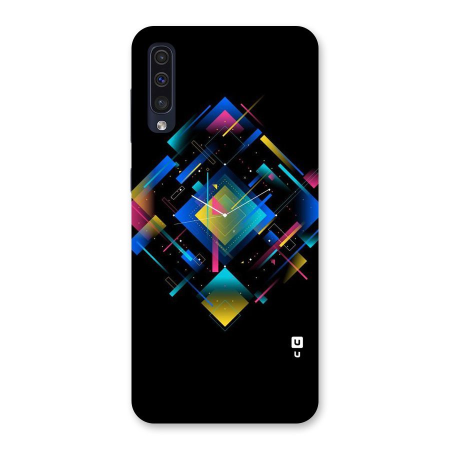 Abstract Clock Back Case for Galaxy A50