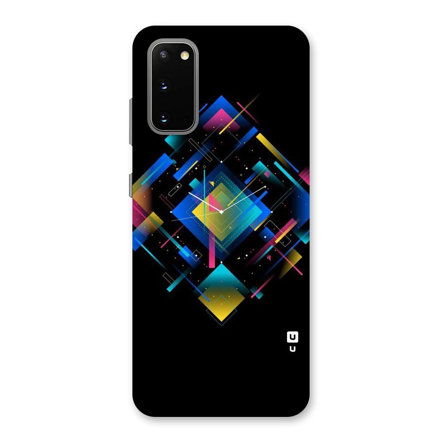 Abstract Clock Back Case for Galaxy S20
