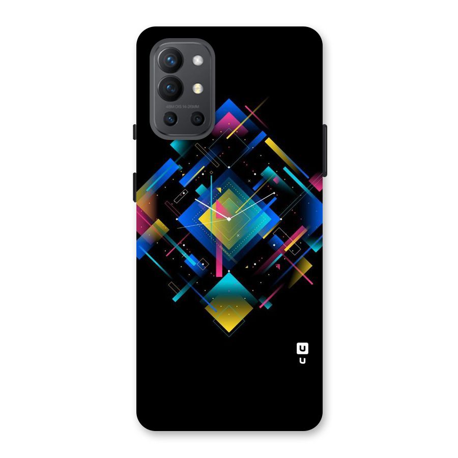 Abstract Clock Back Case for OnePlus 9R
