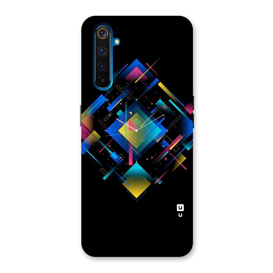 Abstract Clock Back Case for Realme 6 Pro