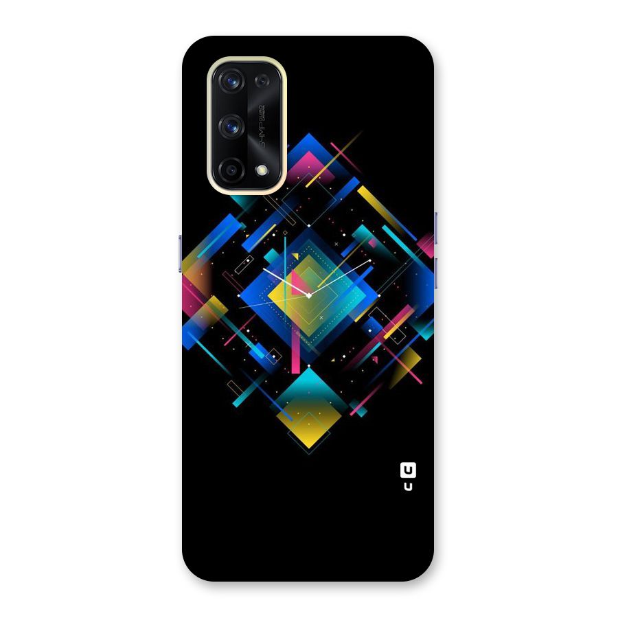 Abstract Clock Glass Back Case for Realme X7 Pro